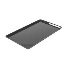 Plat rectangulaire plexi 530 x 325 x 17 mm normé GN1/1 couleur noir