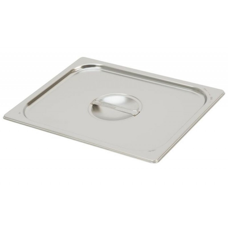 Couvercles plein inox pour bacs RONDA GN1/2 Couvercles plein inox pour bacs RONDA GN1/2