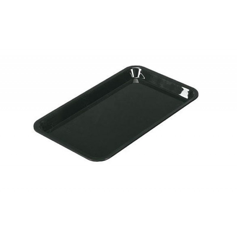 Plat rectangulaire plexi 265 x 162 x 17 mm normé GN1/4 couleur noir Plat rectangulaire plexi 265 x 162 x 17 mm normé GN1/4 couleur noir