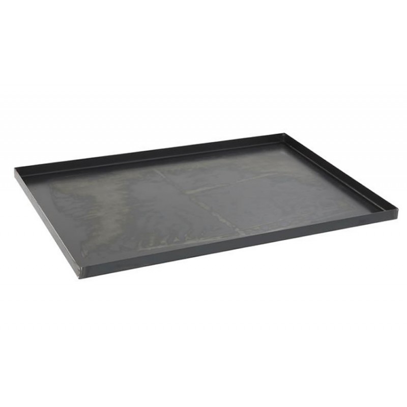 Plaque de four tôle bleue 600x400x20 mm Plaque de four tôle bleue 600x400x20 mm