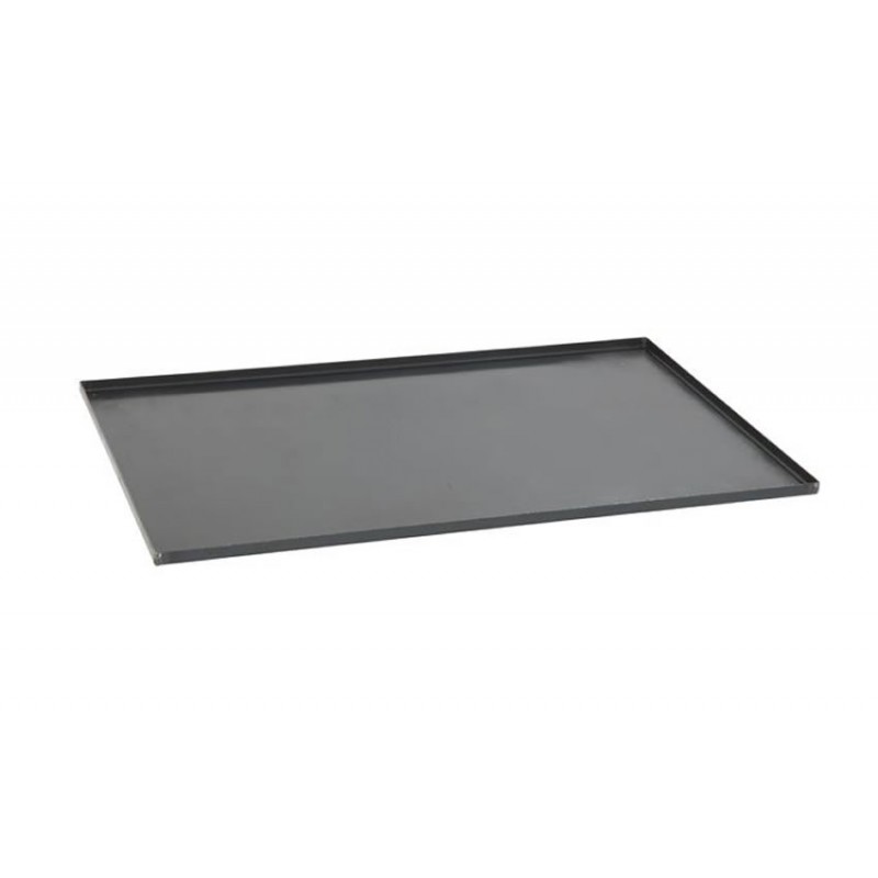 Plaque de four tôle 530x325x10 mm Plaque de four tôle 530x325x10 mm