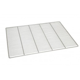 Grille 800x600 en inox boulangerie LOURD - 37 fils