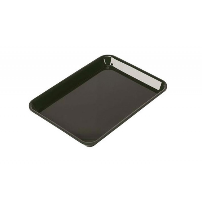 Plat rectangulaire plexi 265 x 200 x 17 mm normé GN2/7 couleur noir Plat rectangulaire plexi 265 x 200 x 17 mm normé GN2/7 couleur noir
