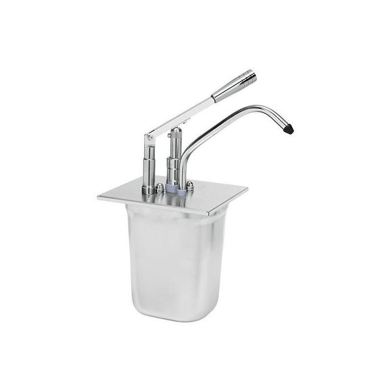 Pompe en inox pour GN1/6 profondeur 200 mm Pompe en inox pour GN1/6 profondeur 200 mm