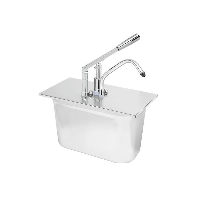 Pompe en inox pour GN1/4 profondeur 200 mm Pompe en inox pour GN1/4 profondeur 200 mm
