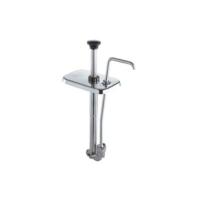 Pompe et couvercle anti-goutte pour sauces liquides pour récipients 254 mm Pompe et couvercle anti-goutte pour sauces liquides pour récipients 254 mm