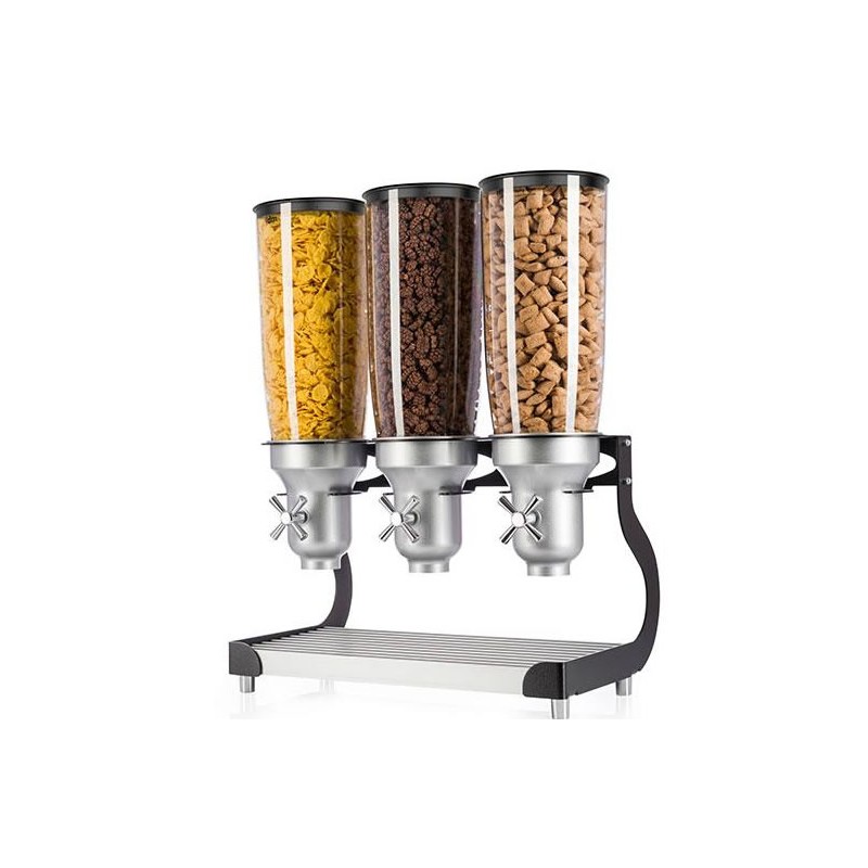 Distributeurs de céréales 3 fois 5 litres autonome Distributeurs de céréales 3 fois 5 litres autonome