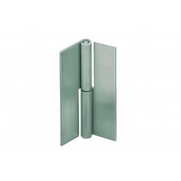 Paumelles inox dégondable sur axe inox droite 50 x 44 mm