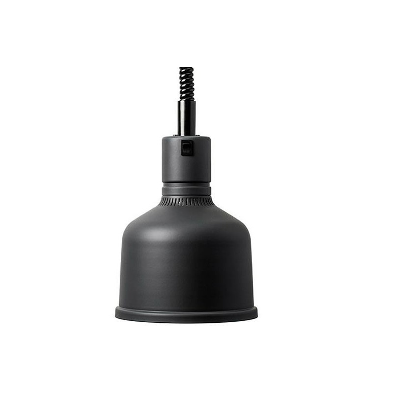 Lampes chauffantes à cordon réglable FOCUS MS couleur noir.