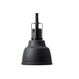 Lampes chauffantes à cordon réglable FOCUS IO couleur noir.