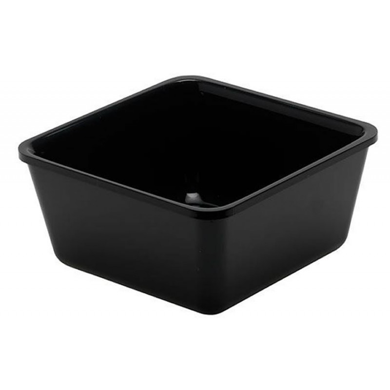 Saladier carré en plexi 1.5 litre pour préparation Saladier carré en plexi 1.5 litre pour préparation