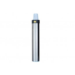 Distributeur de gobelets 70 - 98 mm inox vertical ou oblique.