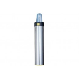 Distributeur de gobelets 101 - 123 mm inox vertical ou oblique.