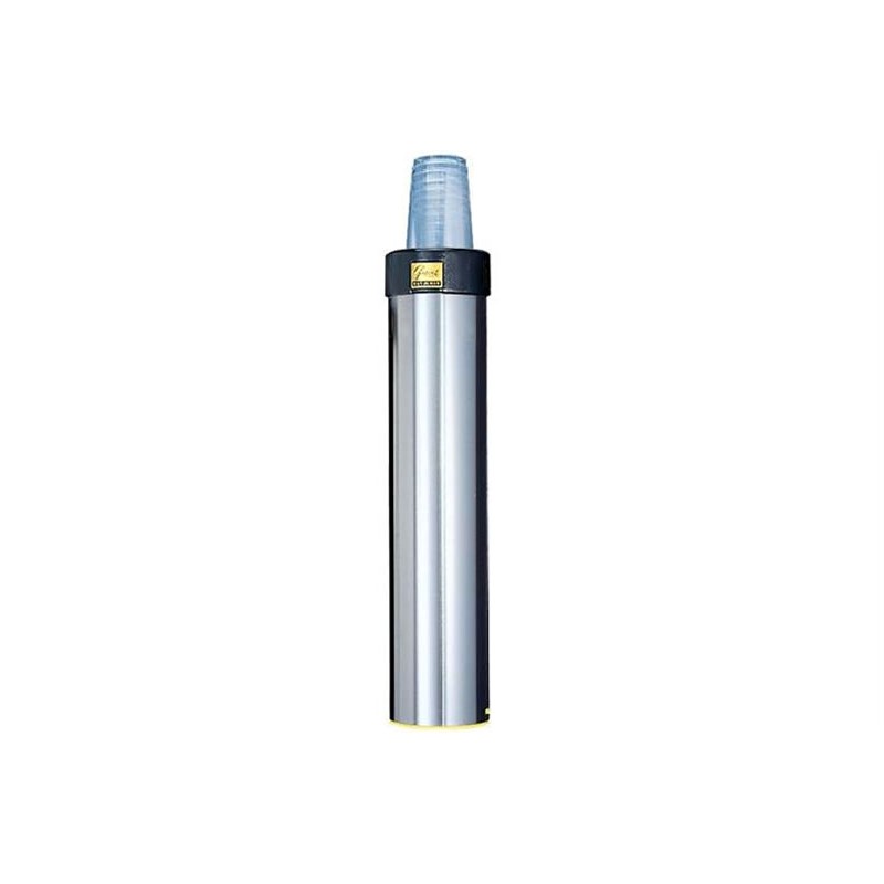 Distributeur de gobelets 101 - 123 mm inox vertical ou oblique.