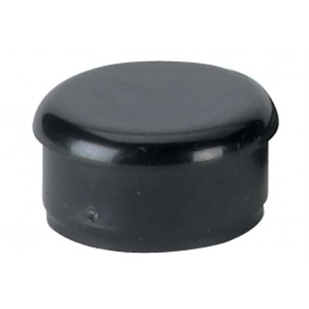 Lot De 5 Bouchons à Ailettes Gris Pour Tubes Ronds - Diamètre 33,7 Mm - En Polyéthylène - Fabriqué En UE - 2