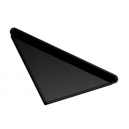 Plat grand triangle en plexi 565 mm pour vitrine