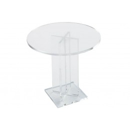 Pied de présentation rond hauteur 150 mm pour buffet