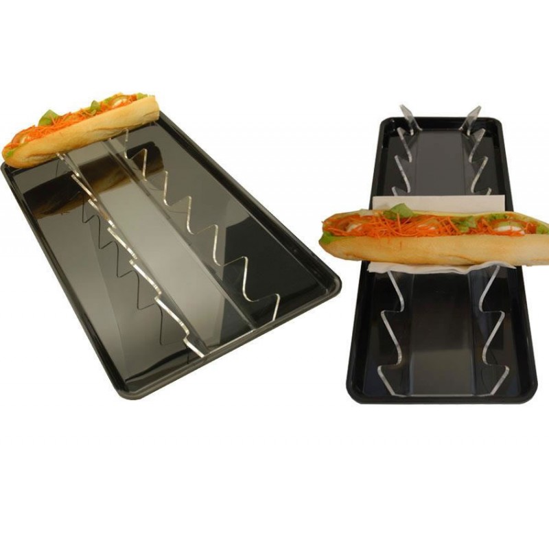 Présentoir pour sandwich à poser en vitrine ou sur le comptoir Présentoir pour sandwich à poser en vitrine ou sur le comptoir