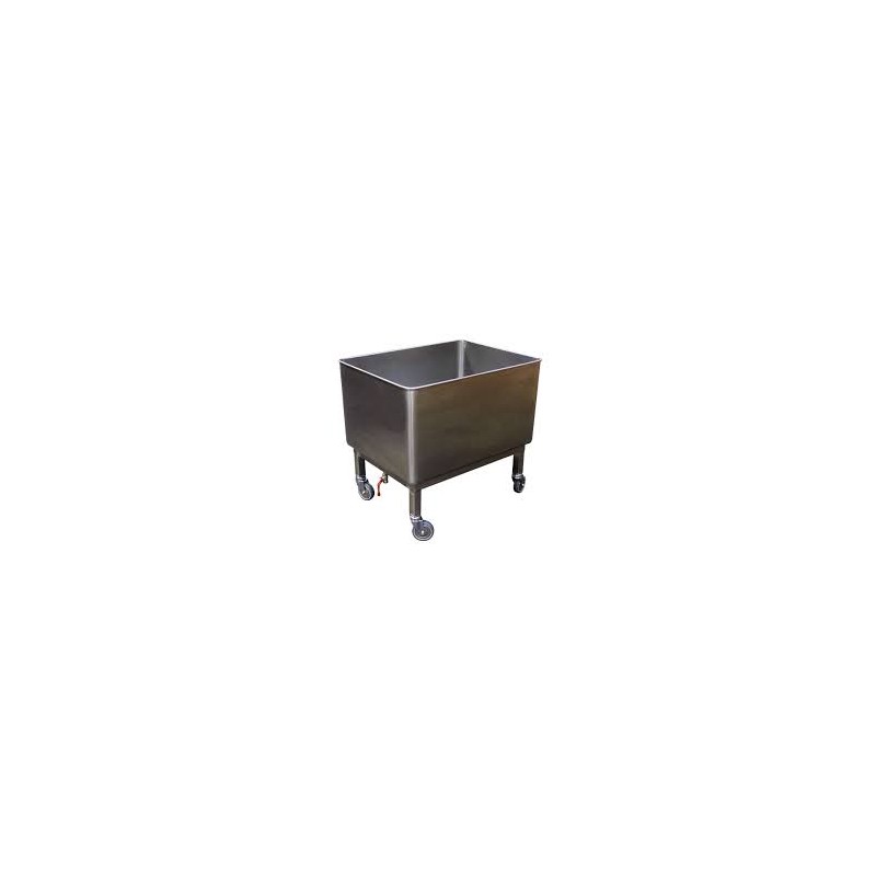 Cuve roulante inox alimentaire 200 litres Cuve roulante inox alimentaire 200 litres