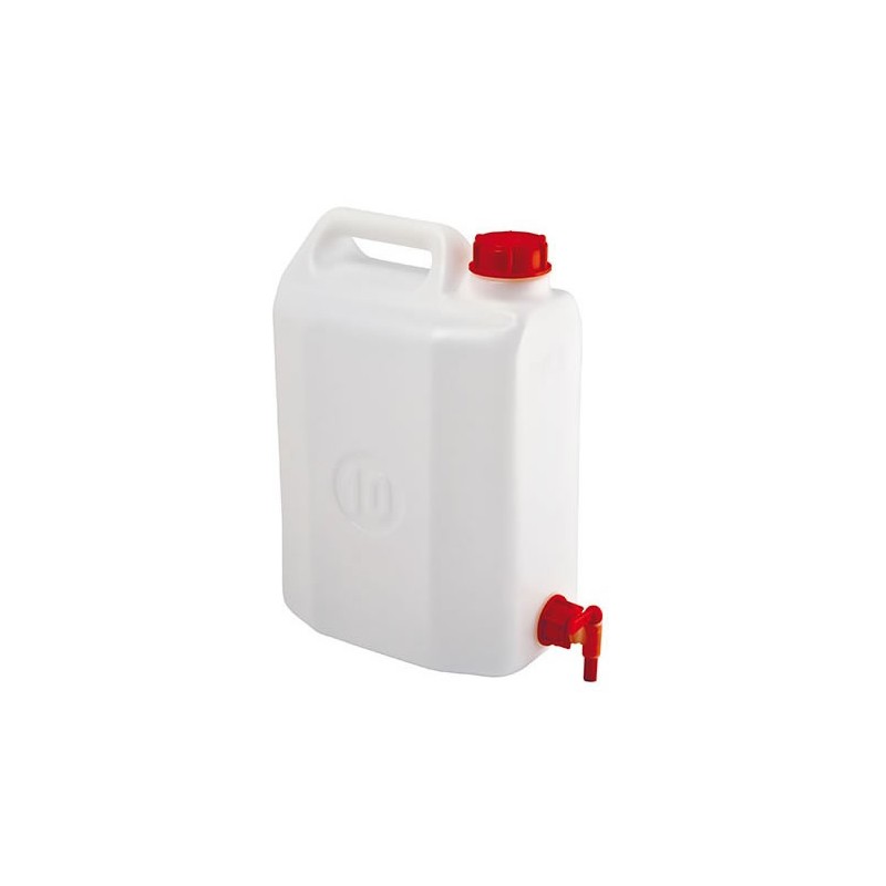 Jerrycan 10 litres alimentaire avec robinet