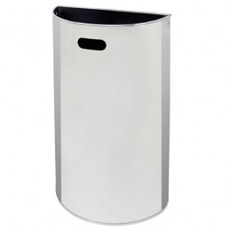 Poubelle murale inox 40 litres