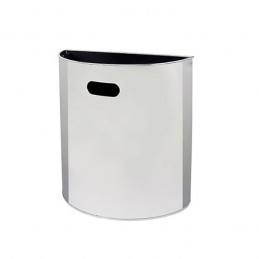 Poubelle murale inox 20 litres