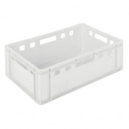 Bac empilable EURONORM 38 litres couleurs blanc