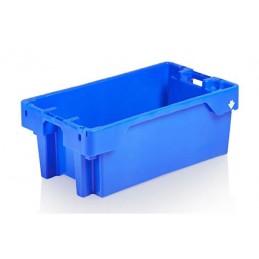 Bac à poissons 60 litres emboîtable bleu