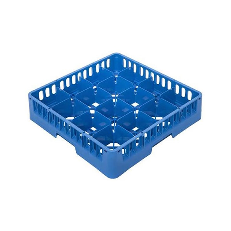 Casier lave-vaisselle pour verres à 16 cases 112x112 mm