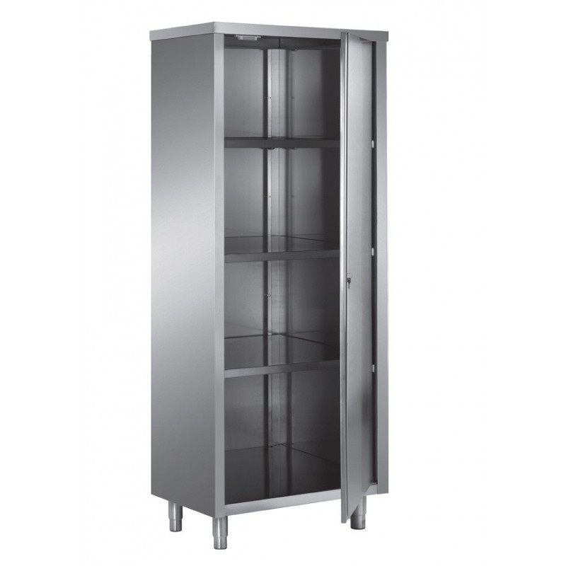 Armoire inox 1 porte battante pour le rangement