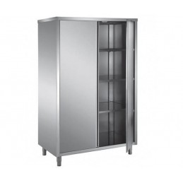 Armoire inox 2 portes battantes pour le rangement