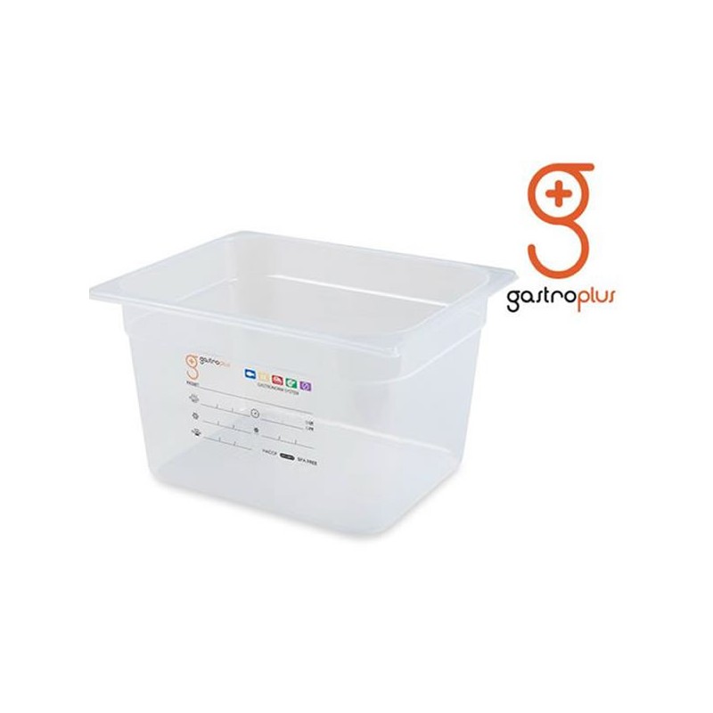 Bac 12.5 litres stockage alimentaire profondeur 200 mm