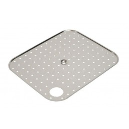 Grille de fond gauche 600 x 500 mm pour cuve inox