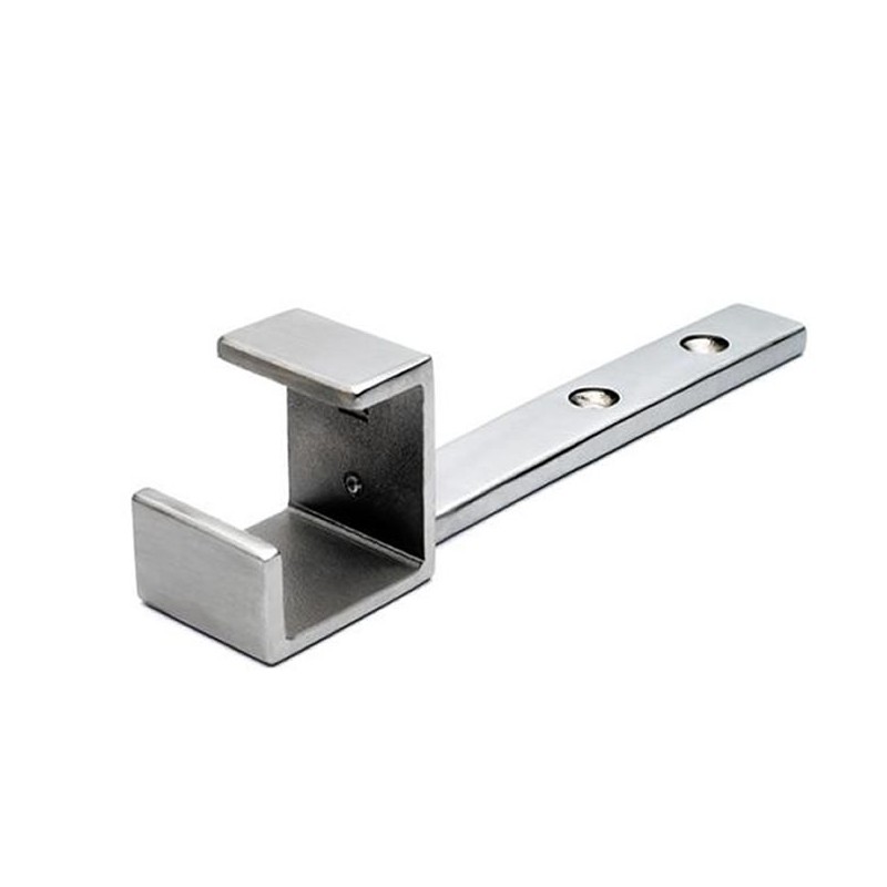 Support de main courante inox 35x35 mm