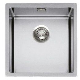 Cuve R12 polie 400 x 400 x 200 mm complète en inox.