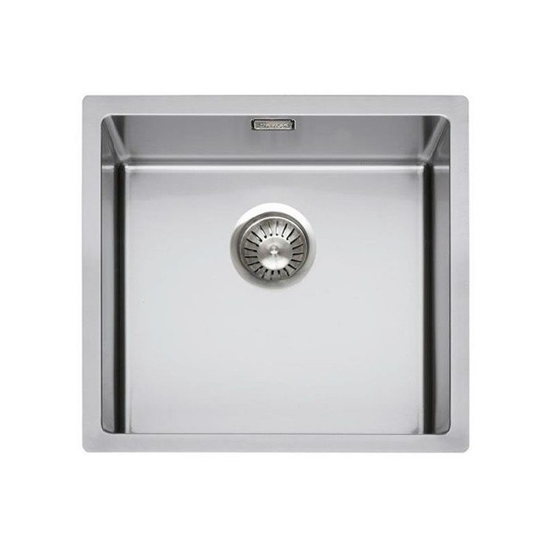 Cuve inox R12 polie 450 x 400 x 200 mm complète.