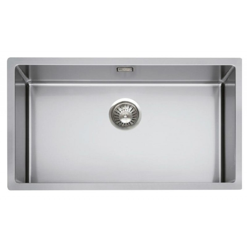 Cuve inox R12 polie 740 x 400 x 200 mm complète