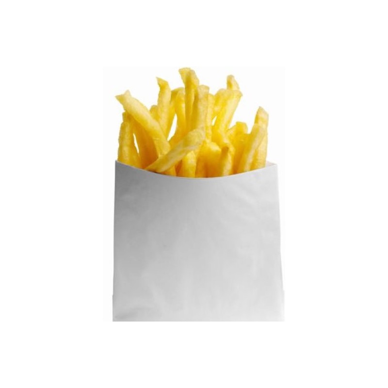 1000 sachets en papier pour frites