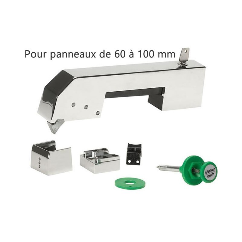 Fermeture jumbo complète pour panneau de 60 à 100 mm