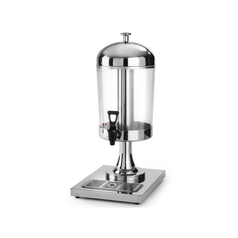 Fontaine à Jus HENDI - Réservoir 8L Polycarbonate Avec Robinet Anti-Goutte - Refroidissement Par Glaçons