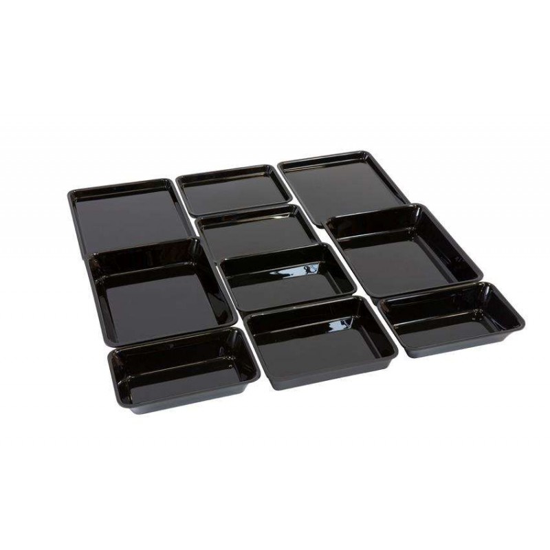 Kit de plateaux rectangulaires pour comptoir 800x800 mm