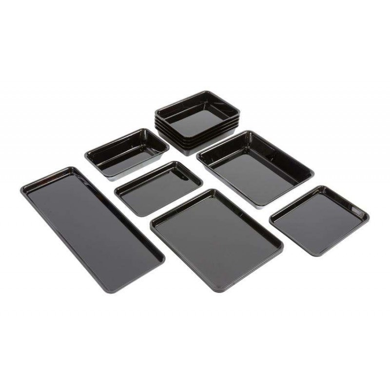 Kit de plateaux rectangulaires pour comptoir 1200x800 mm