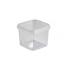 Barquette 129x129mm - 1150ml - excl. couvercle serie unipak carré