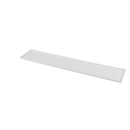 Plateau de présentation 500x100mm blanc