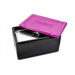 Conteneur Polibox GN1/1 avec couvercle couleur violet