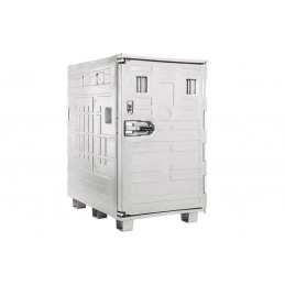 Conteneur isotherme cargo Line 1350 litres sur cadre palette