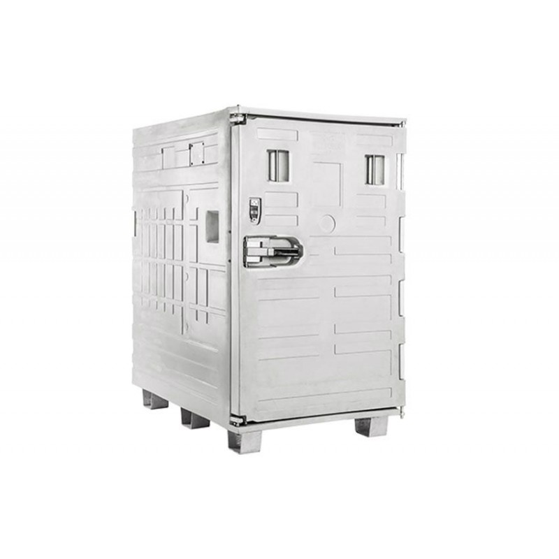 Conteneur isotherme cargo Line 1350 litres sur cadre palette