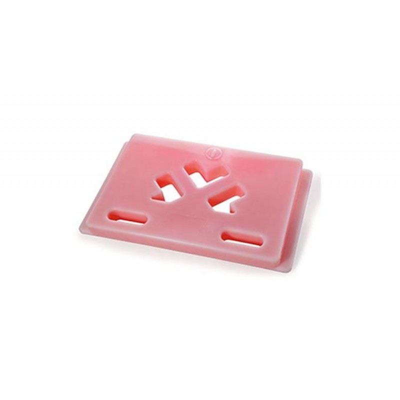 Plaque eutectique +3°C rouge 545 x 325 mm