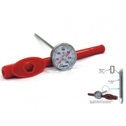 Thermomètre alimentaire analogique à coeur +10 à + 285 degrés