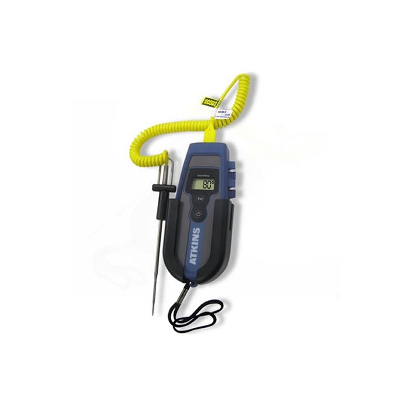 Thermomètre thermo-couple avec sonde à coeur 40 à + 260 degrés Thermomètre thermo-couple avec sonde à coeur 40 à + 260 degrés